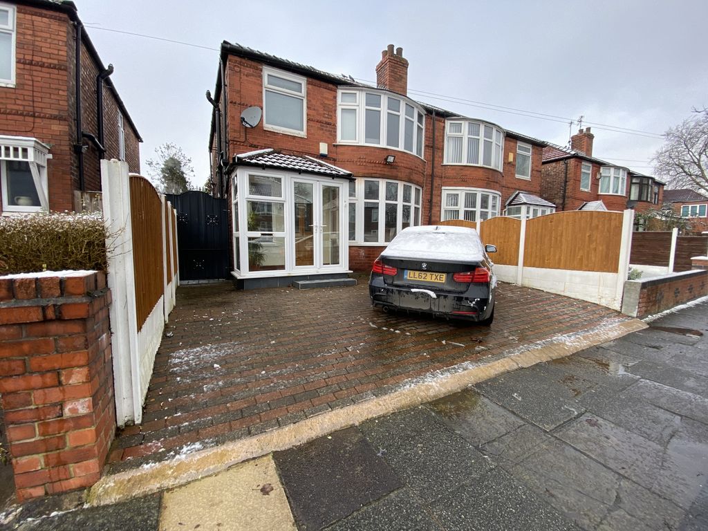 3 bed semi-detached house for sale in Ashdene Road, Withington, Manchester M20, £390,000