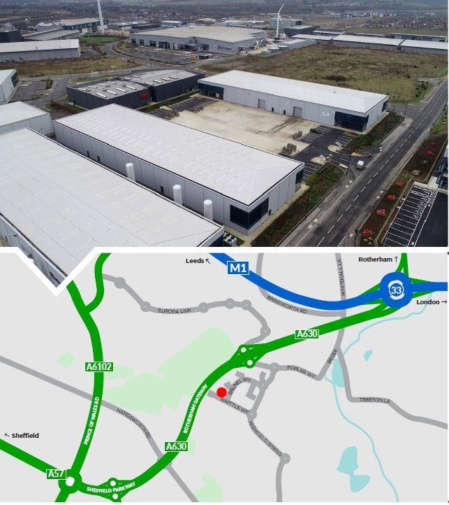 Industrial to let in R-Evolution Phase 3, Selden Way, Rotherham S60, Non quoting