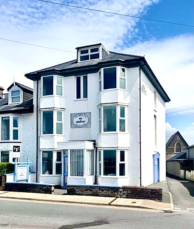 7 bed semi-detached house for sale in Pebbles Guest House, High Street, Borth, Ceredigion, Wales SY24, £395,000
