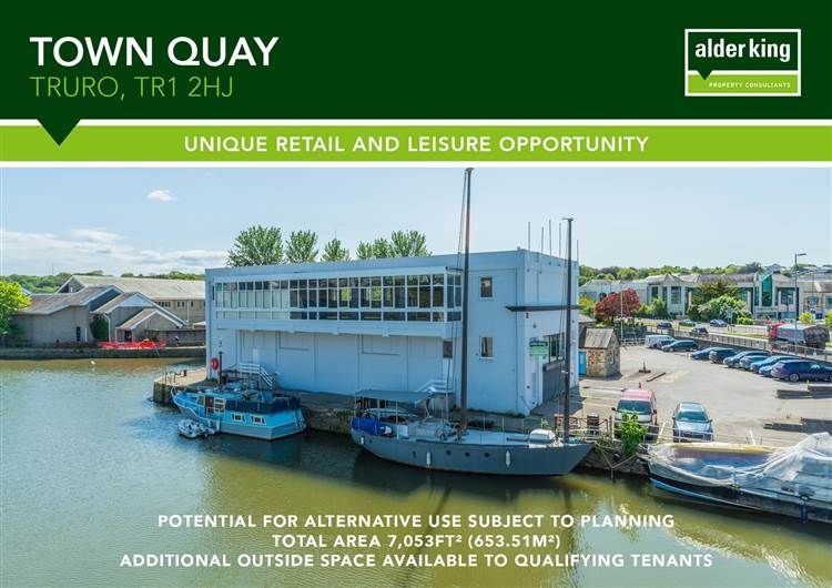 Commercial property to let in Town Quay, Truro TR1, £60,000 pa