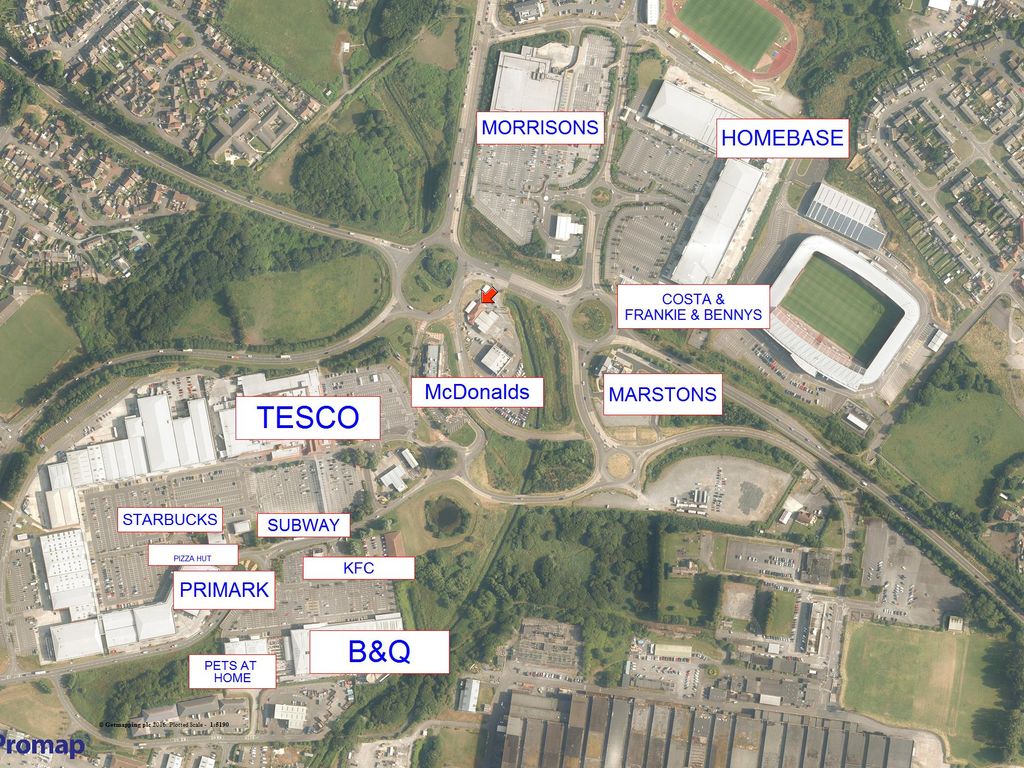 Retail premises to let in Trostre Retail Park, Llanelli SA14, £32,850 pa