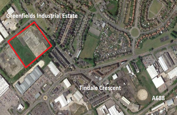 Land to let in Greenfields Industrial Estate, Bishop Auckland DL14, Non quoting