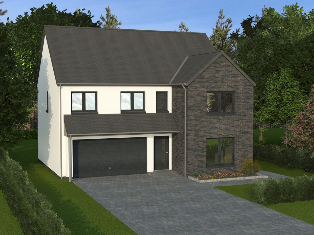 New home, 5 bed detached house for sale in 6, The Woods, Hillside, Montrose DD10, £480,000