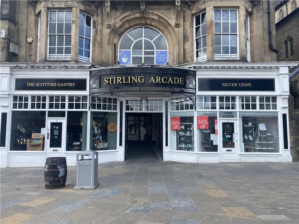 Retail premises to let in 38 Stirling Arcade, Stirling FK8, £12,500 pa