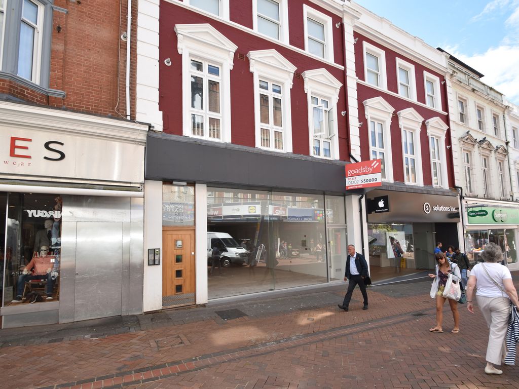 Retail premises to let in 84 Old Christchurch Road, Bournemouth BH1, £47,500 pa