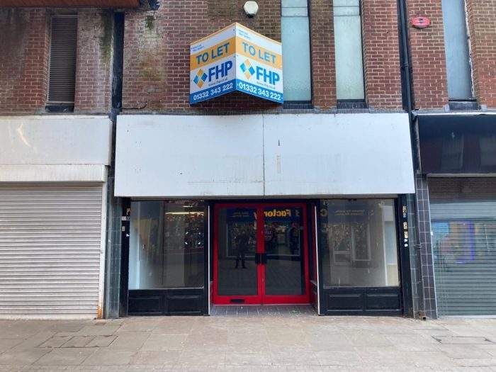 Retail premises to let in 28 East Street, Derby, Derby DE1, £25,000 pa