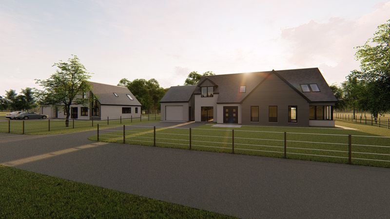 New home, Land for sale in Plots Auchleven, Insch, Aberdeenshire AB52, £50,000