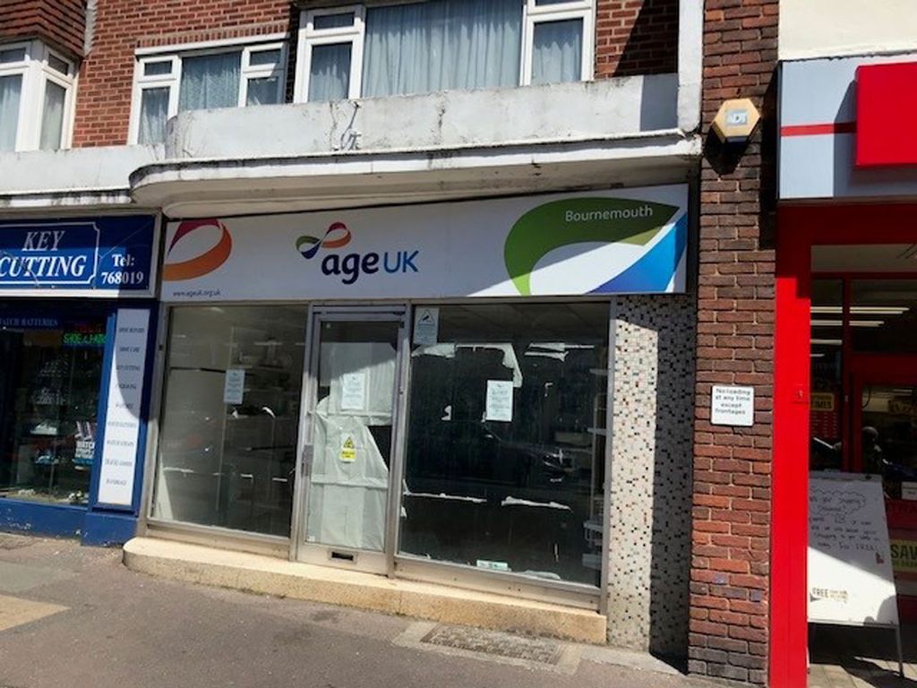 Retail premises to let in Poole Road, Westbourne BH4, £20,500 pa