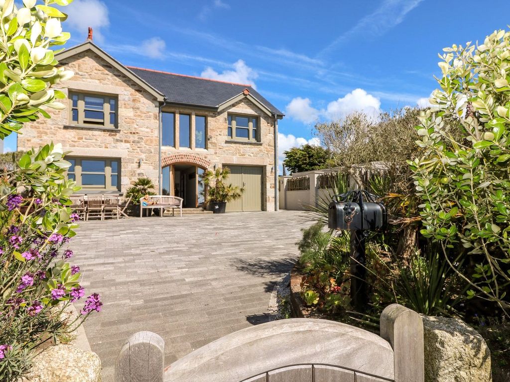 6 bed detached house for sale in Falmouth Place, Carnyorth, St Just, Penzance TR19, £995,000