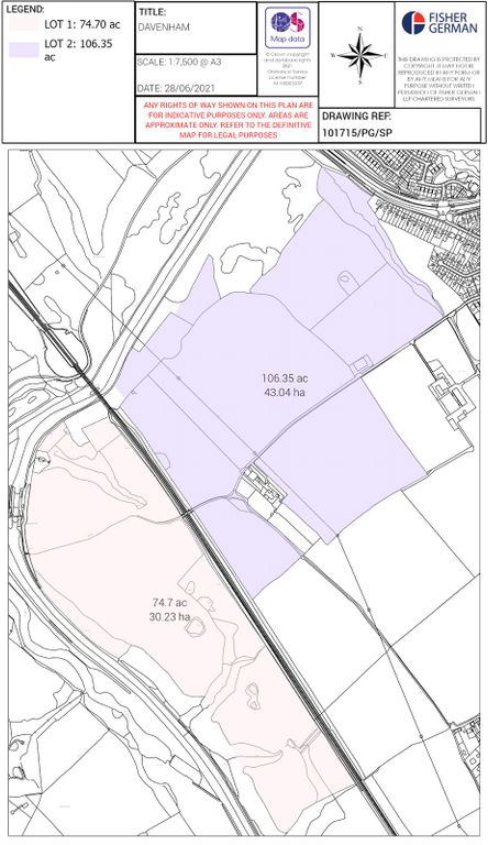 Land for sale in Eaton Lane, Davenham, Cheshire CW9, £550,000