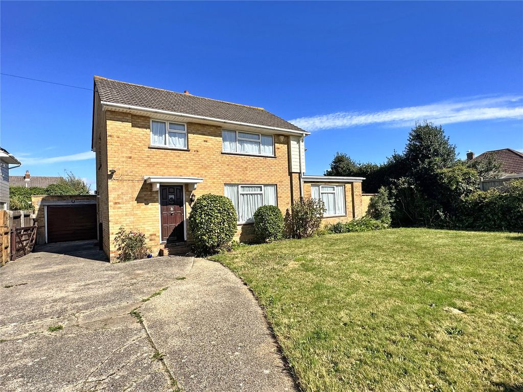 4 bed detached house for sale in Three Acre Drive, Barton On Sea, New Milton BH25, £580,000