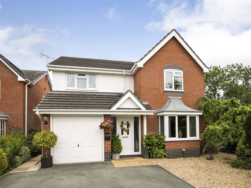 4 bed detached house for sale in Birchwood Drive, Whittington, Oswestry SY11, £375,000