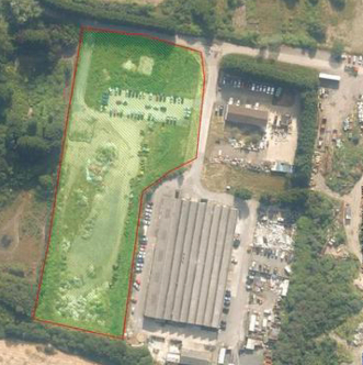 Land to let in Yard Areas, Bynea Business Park, R/O Heol Y Bwlch, Bynea, Llanelli SA14, £15,000 pa