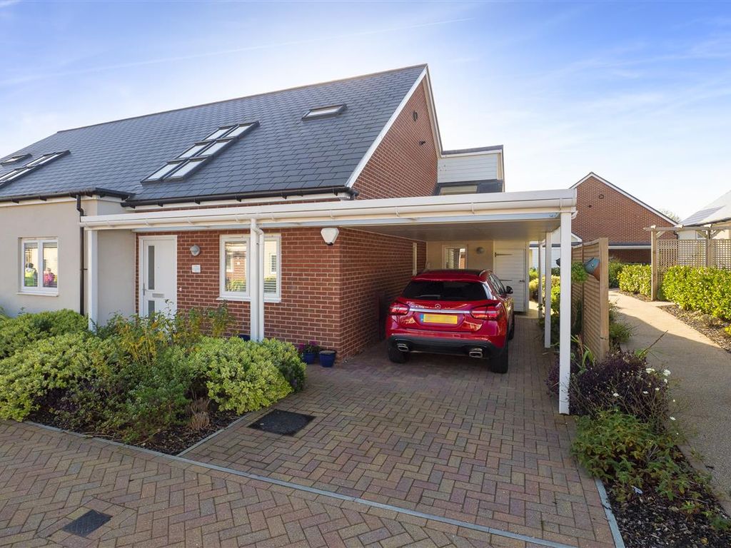 3 bed semi-detached bungalow for sale in Hurricane Way, Terlingham Gardens, Hawkinge CT18, £485,000