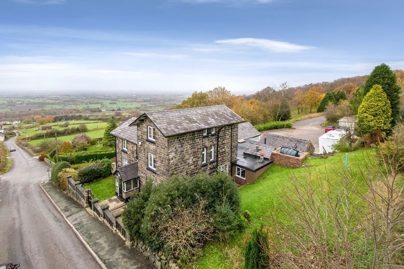 5 bed detached house for sale in Top Station Road, Mow Cop, Staffordshire ST7, £775,000