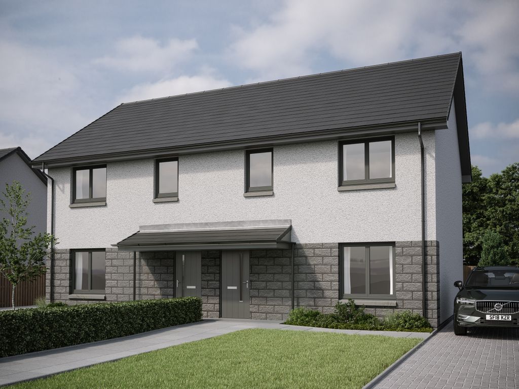 New home, 3 bed semi-detached house for sale in Gadieburn Place, Inverurie AB51, £256,990