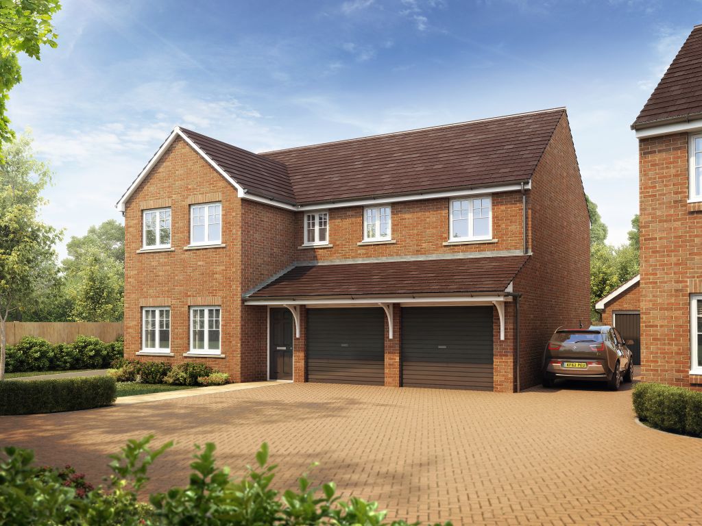 New home, 5 bed detached house for sale in "The Fenchurch" at Badger Close, Fleckney, Leicester LE8, £479,995