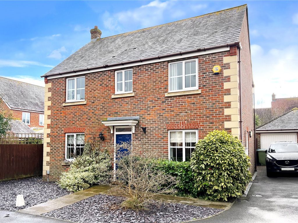 4 bed detached house for sale in Windmill Close, Bramley Green, Angmering BN16, £575,000