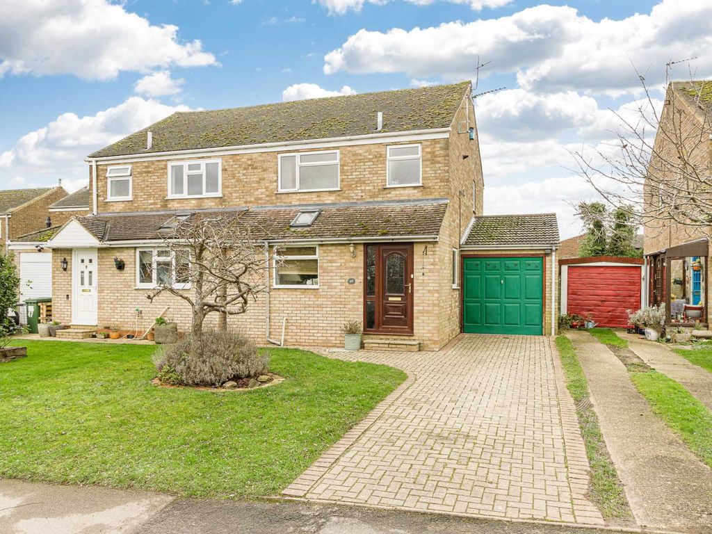 3 bed semi-detached house for sale in Western Drive, Hanslope MK19, £325,000