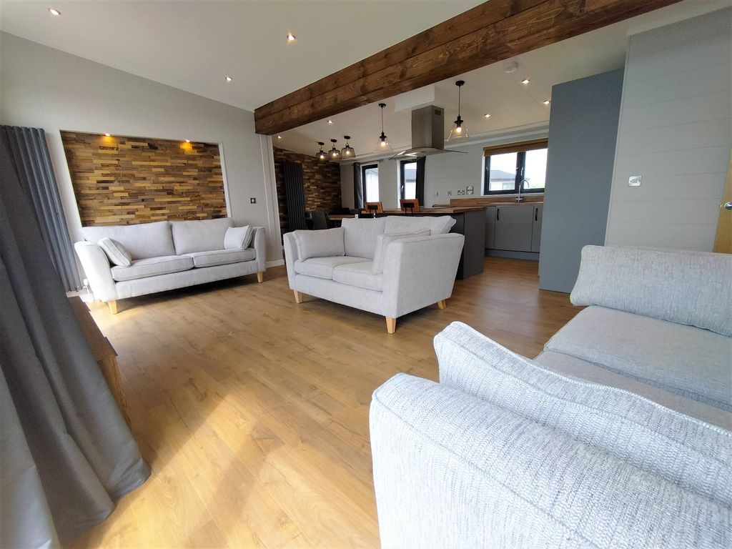 New home, 2 bed lodge for sale in Barholm Road, Tallington PE9, £270,000