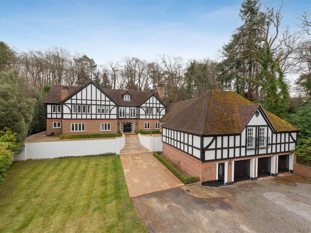 6 bed detached house for sale in Bagshot Road, Ascot SL5, £2,250,000