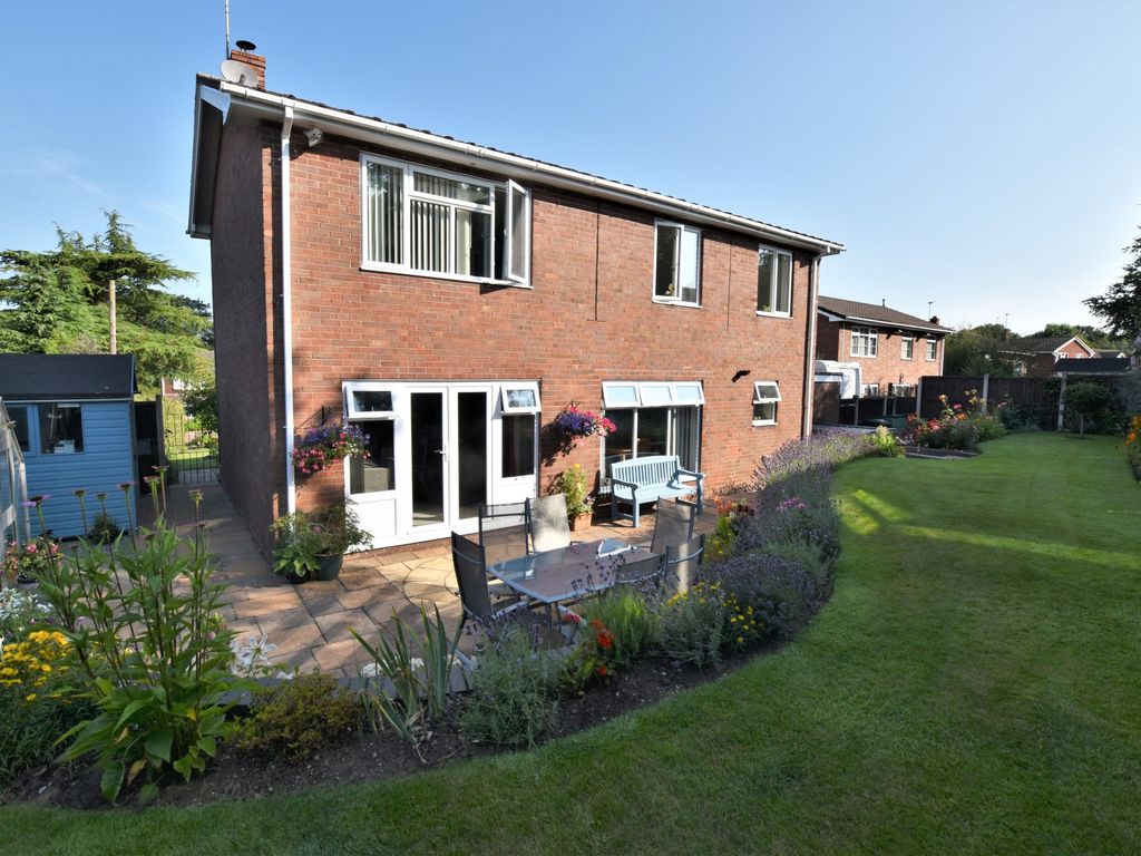 4 bed detached house for sale in Fox Hollow, Loggerheads, Market Drayton TF9, £370,000