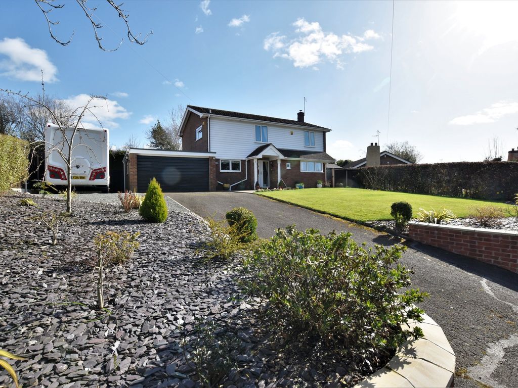 4 bed detached house for sale in Fox Hollow, Loggerheads, Market Drayton TF9, £370,000