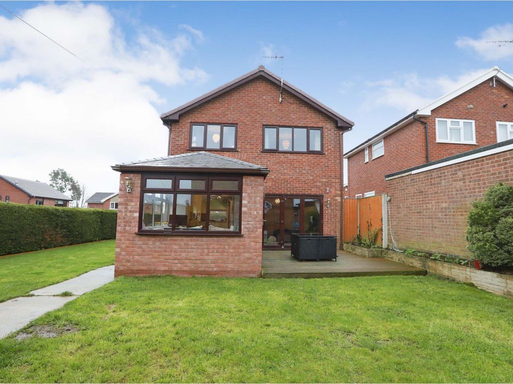 3 bed detached house for sale in Marcella Crescent, Wrexham LL13, £270,000