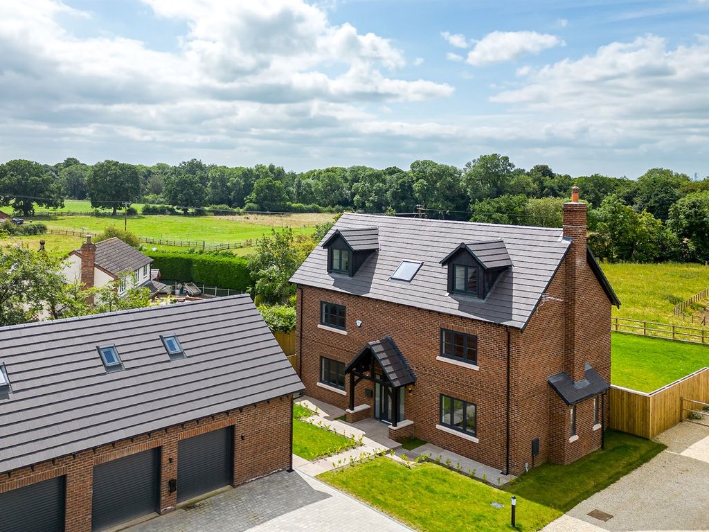New home, 6 bed detached house for sale in Inglewood Farm, Walleys Green, Minshull Vernon, Middlewich CW10, £735,000