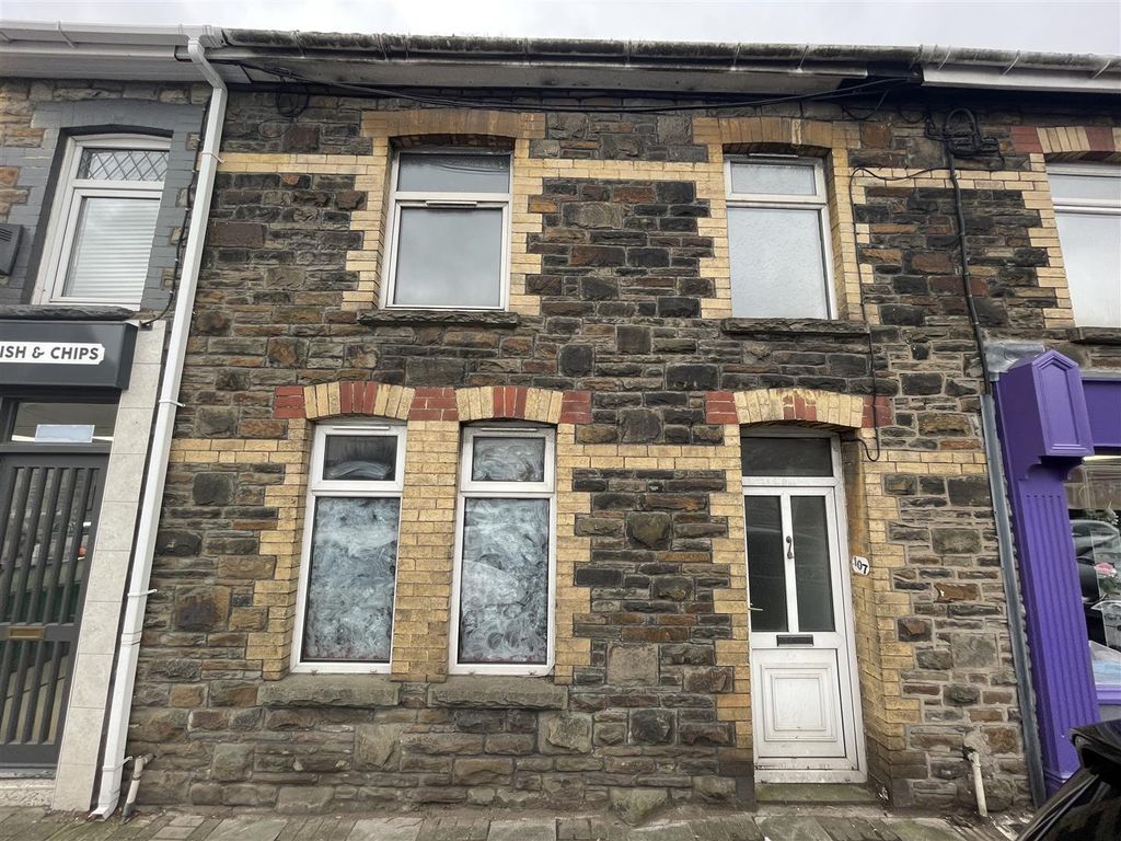 2 bed terraced house for sale in Commercial Street, Risca, Newport NP11, £115,000