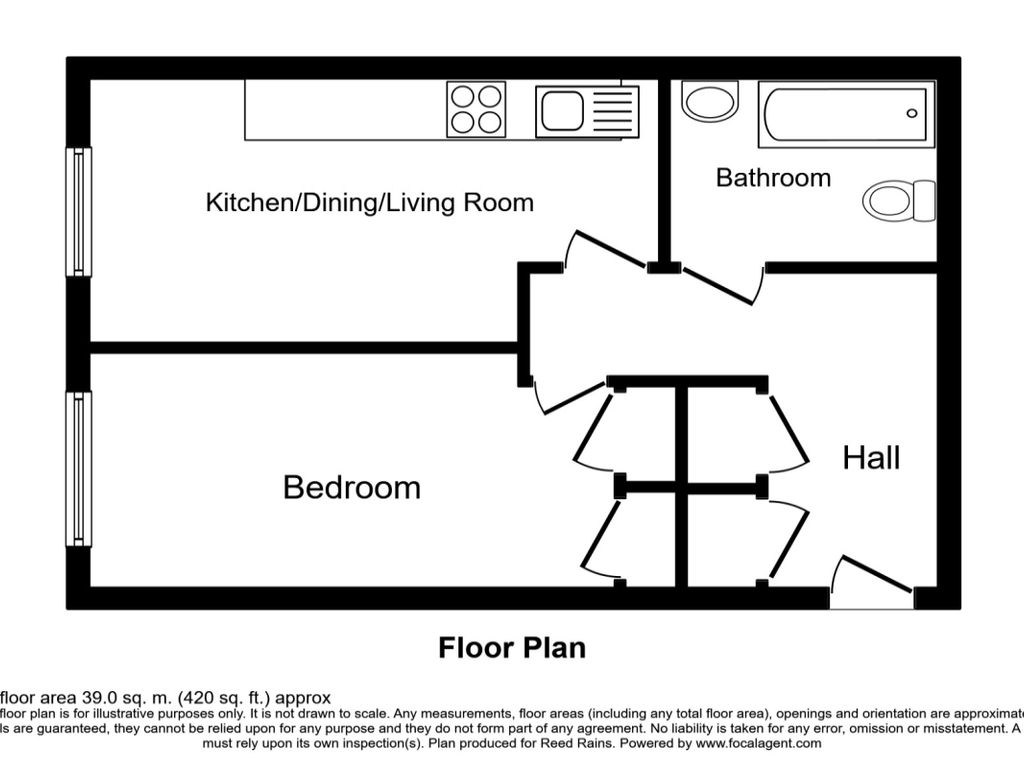 1 bed flat for sale in New Crane Street, Chester CH1, £60,000