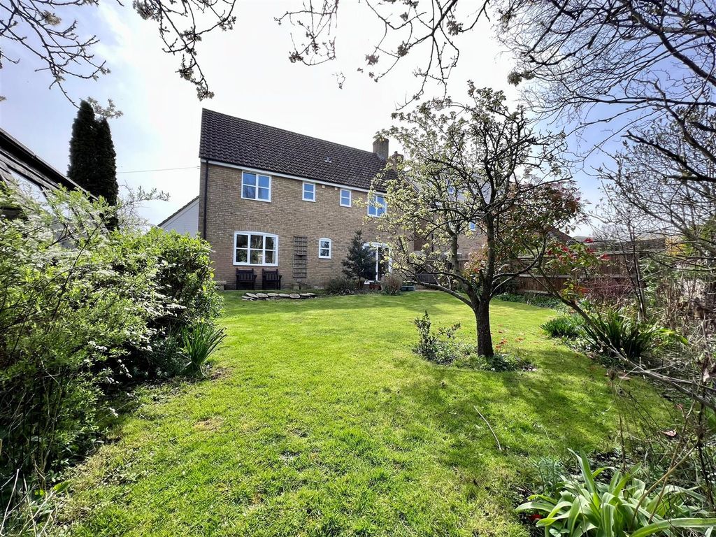 4 bed detached house for sale in Ness Road, Burwell, Cambridge CB25, £479,000