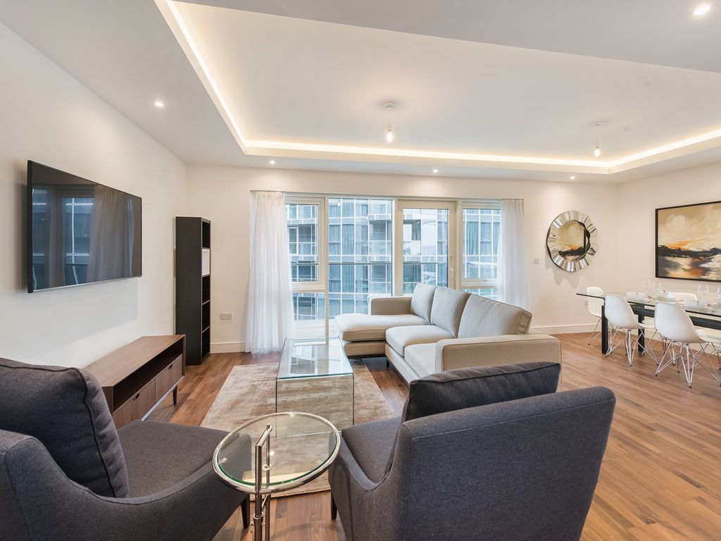 3 bed flat for sale in Juniper Drive, London SW18, £1,100,000