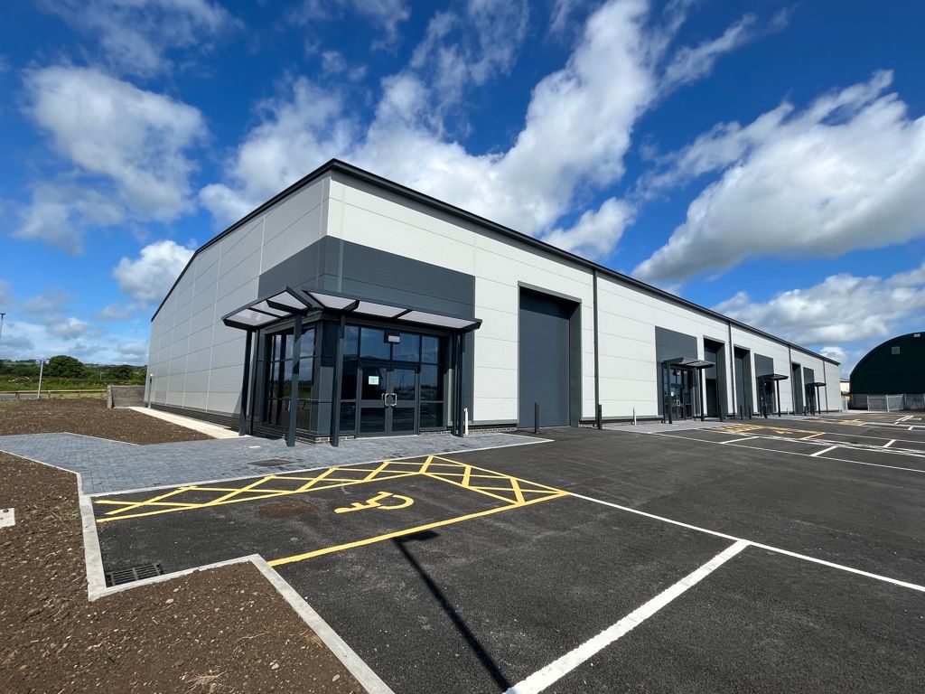 Industrial to let in South Alnwick Trade Park, Larch Drive, Lionheart Enterprise Park, Alnwick, Northumberland NE66, £37,240 pa