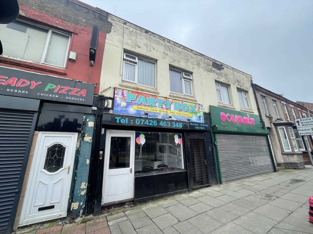 Retail premises to let in 128 Longmoor Lane, Liverpool L9, £6,500 pa