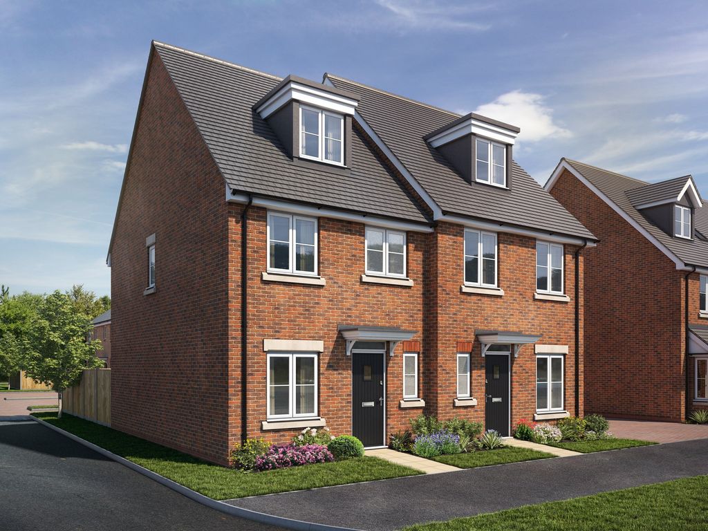 New home, 3 bed semi-detached house for sale in "Elder" at Sheerwater Way, Chichester PO20, £385,000