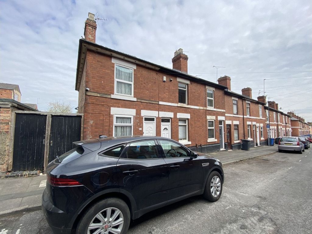 2 bed end terrace house for sale in Lynton Street, Derby DE22, £125,000