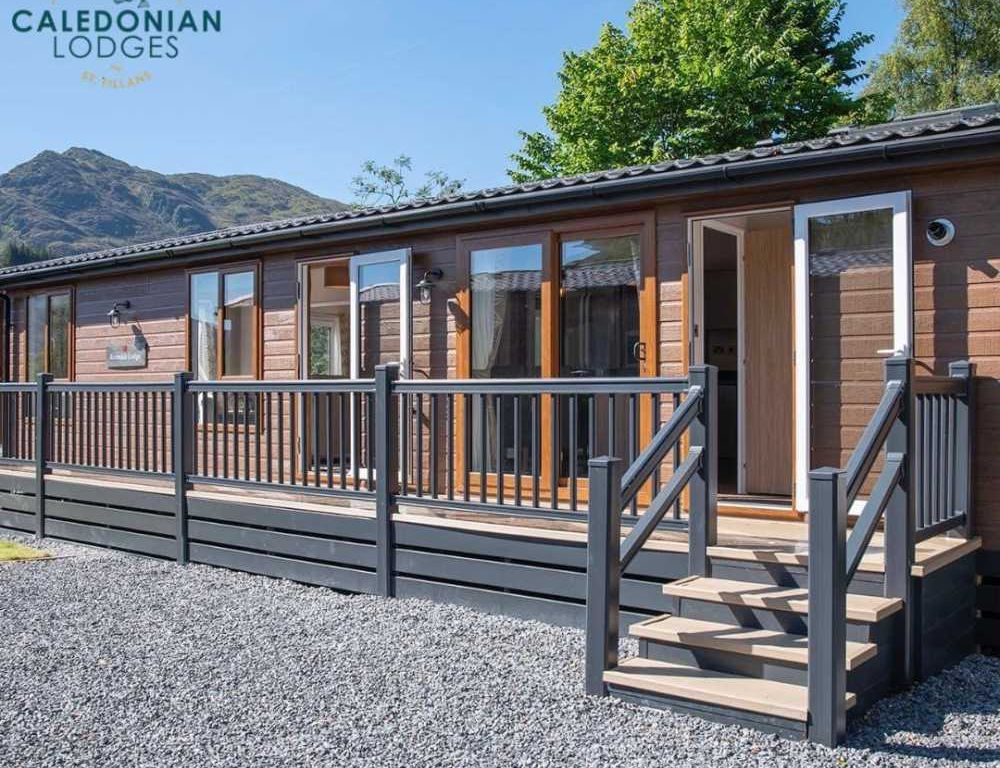 New home, 2 bed mobile/park home for sale in Caledonian Lodges, Station Road, St Fillans, Perth & Kinross PH6, £260,000