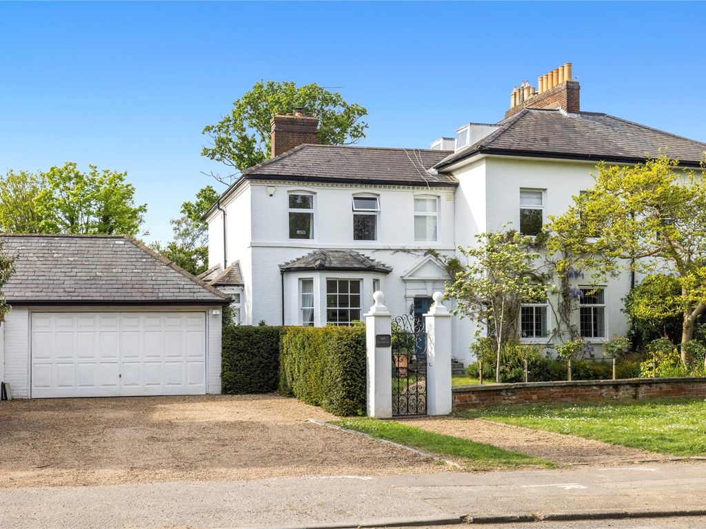 5 bed semi-detached house for sale in Lower Green Road, Esher KT10, £1,750,000