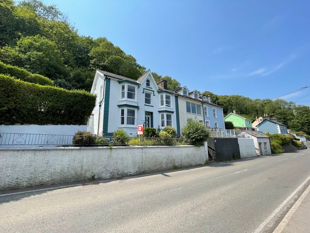 4 bed semi-detached house for sale in Belle Vue, New Quay SA45, £385,000
