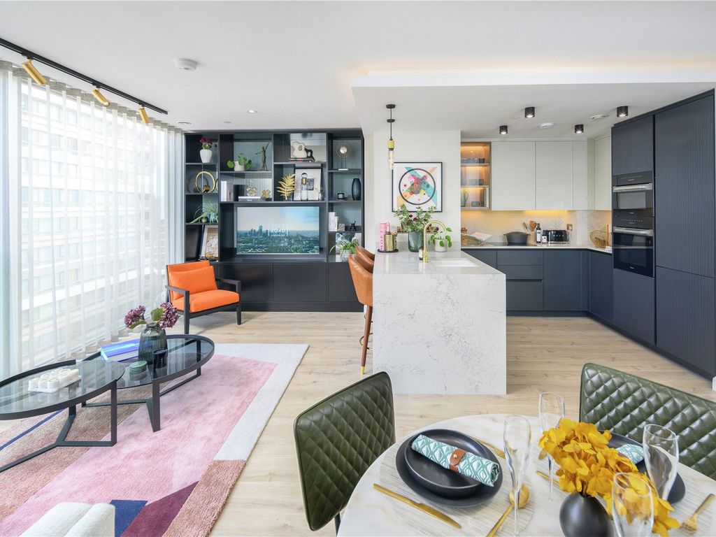 New home, 1 bed flat for sale in Vermont House, 250 City Road EC1V, £882,500