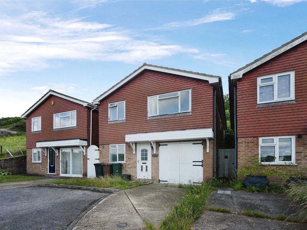 4 bed detached house for sale in Coombe Meadow, Westfield Rise, Saltdean, Brighton BN2, £425,000