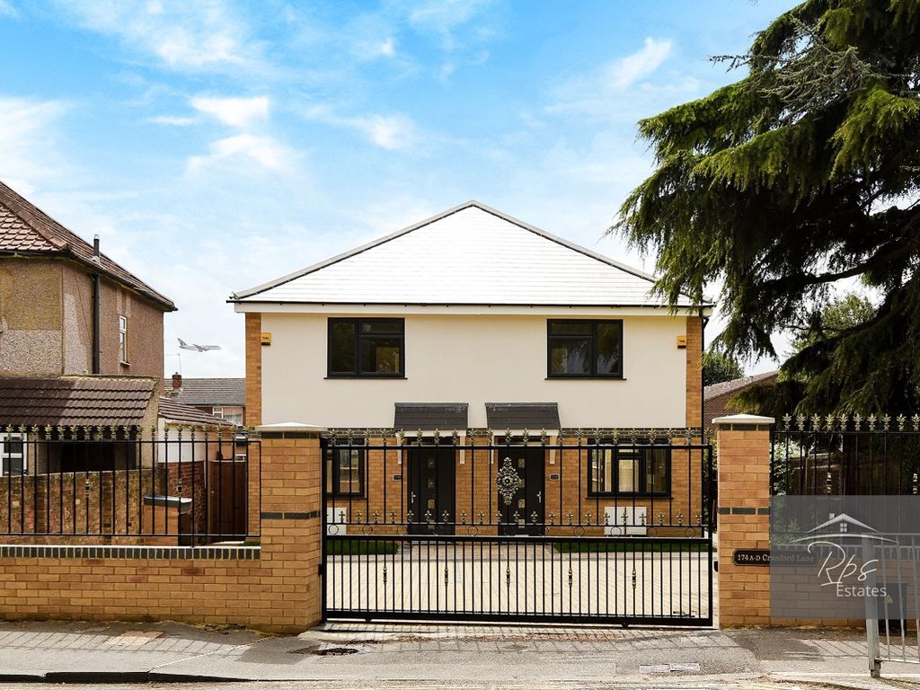 2 bed semi-detached house for sale in Cranford Lane, Hounslow TW5, £525,000