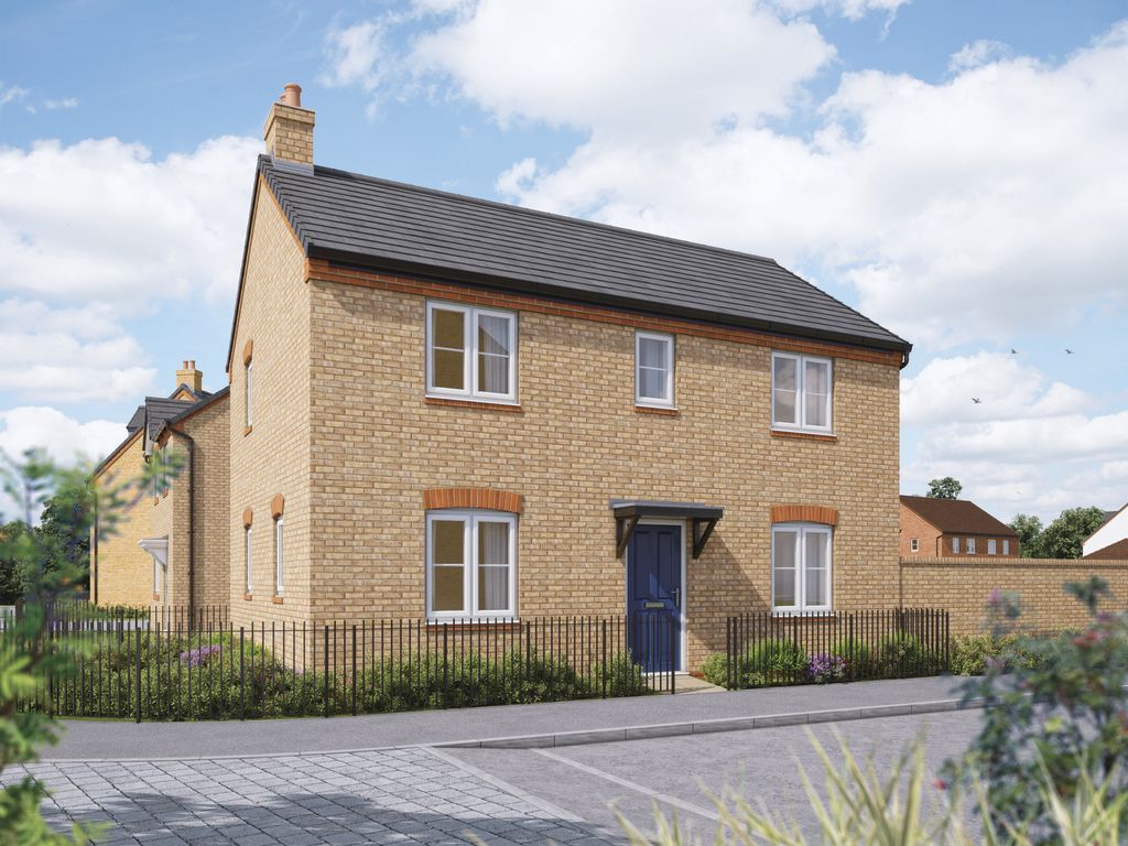New home, 3 bed detached house for sale in "The Muirfield" at Watermill Way, Collingtree, Northampton NN4, £389,995