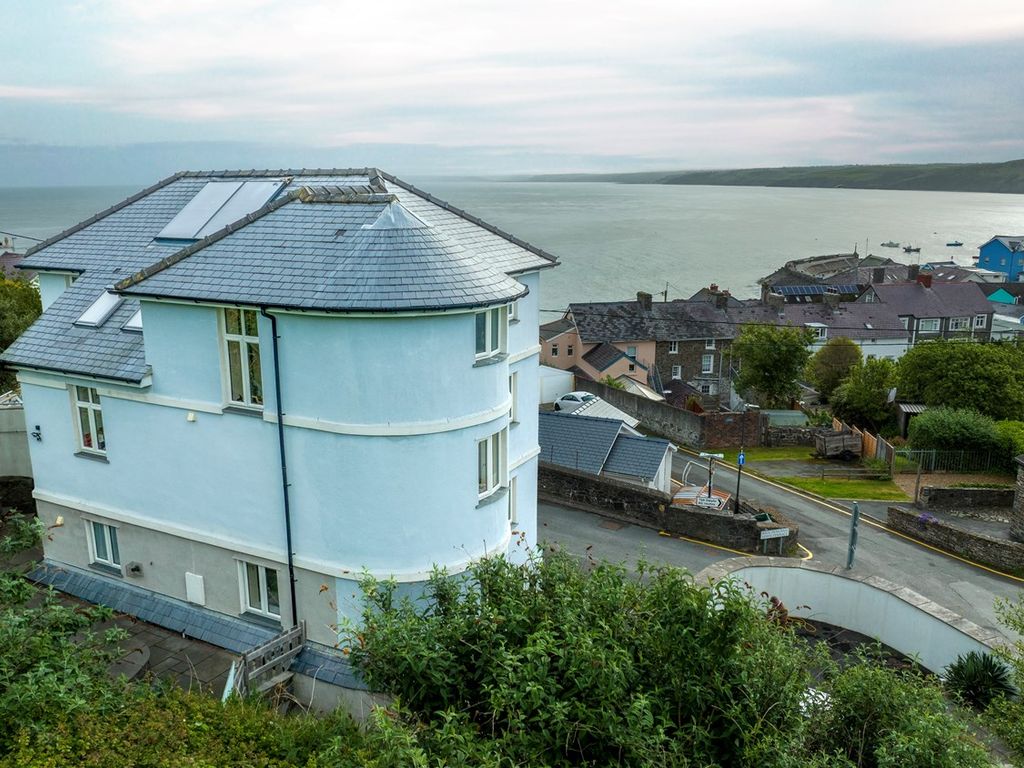 5 bed detached house for sale in Lewis Terrace, New Quay SA45, £835,000