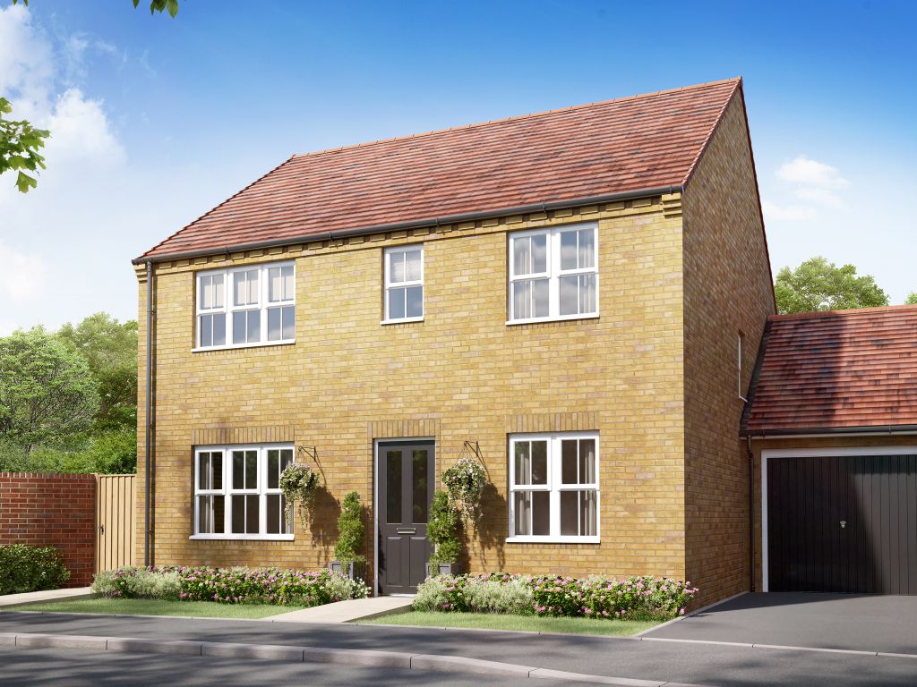 New home, 4 bed detached house for sale in "The Cherryburn" at Sterling Way, Shildon DL4, £209,950