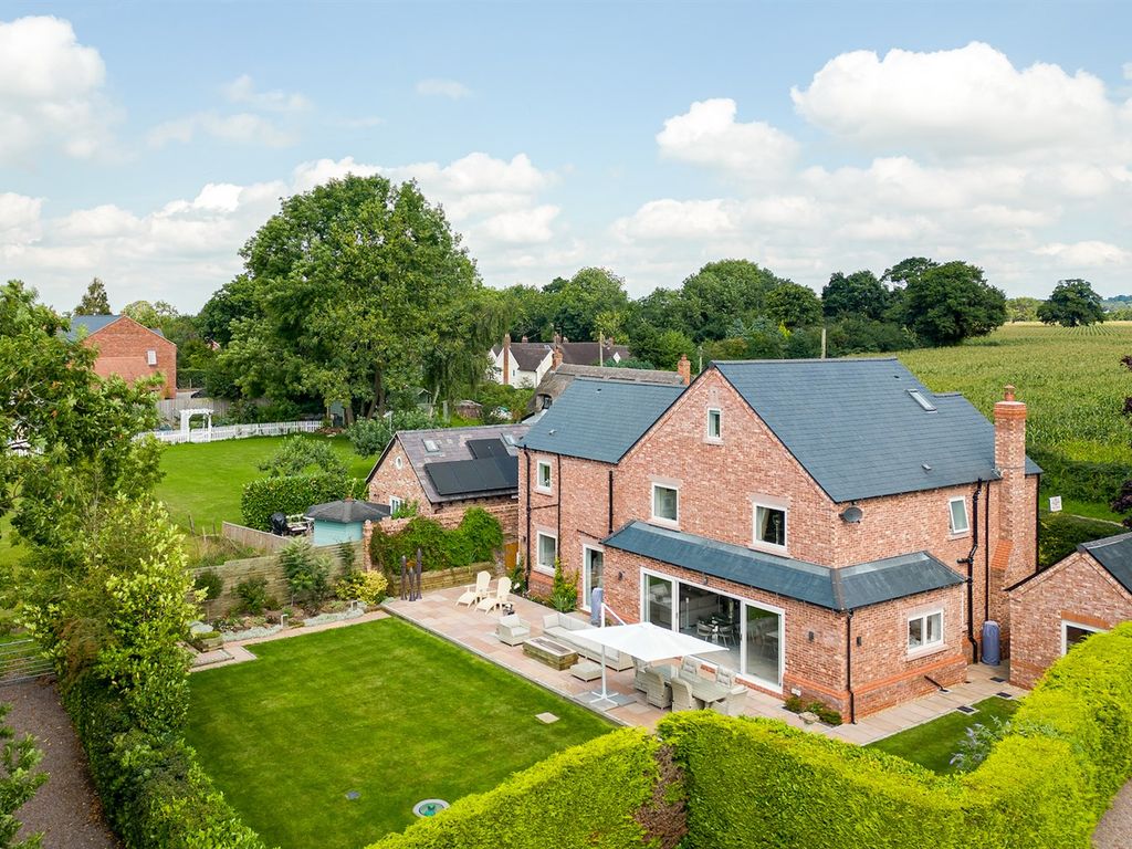 5 bed detached house for sale in Huxley Lane, Tiverton, Tarporley CW6, £1,100,000