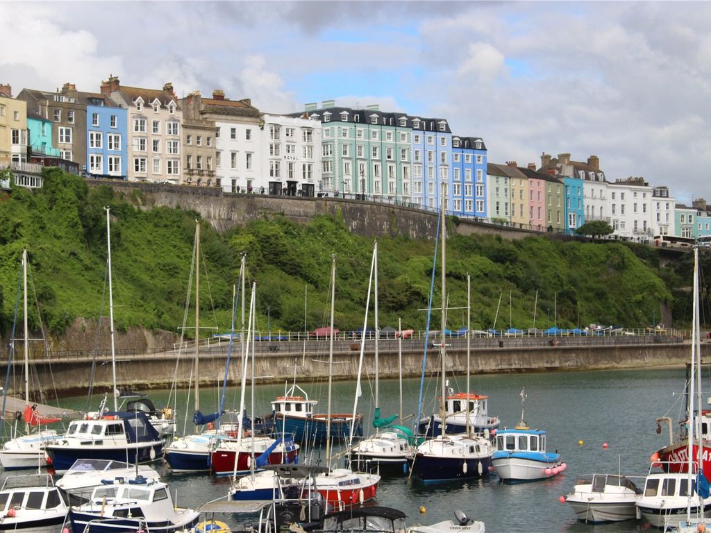2 bed flat for sale in Paxton Court, White Lion Street, Tenby, Pembrokeshire SA70, £340,000
