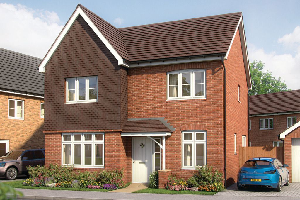 New home, 4 bed detached house for sale in "The Aspen" at Chequer Lane, Ash, Canterbury CT3, £237,498