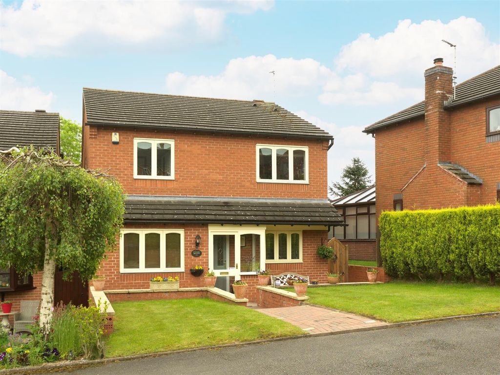 3 bed detached house for sale in Hill Terrace, Audley, Staffordshire ST7, £343,000